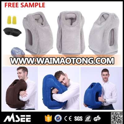 2017 Amazon Best Seller Inflatable Travel Pillow, Free Sample Travel Pillow Inflatable