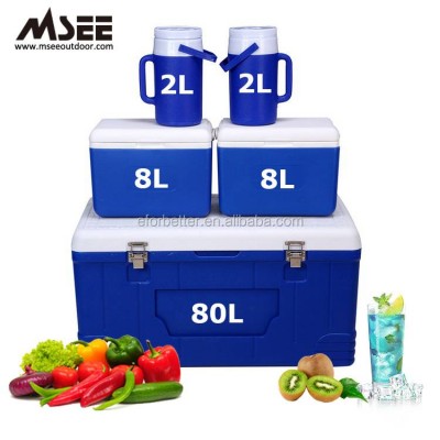 Easy Carrying Custom Plastic 50l 60l 75l 100l 150l Styrofoam Cooler Box