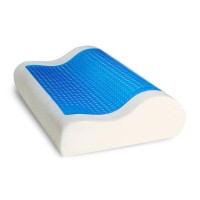 Manufacturer supply memory foam pillow pressure relief and temperature regulation cool visco gel pillow