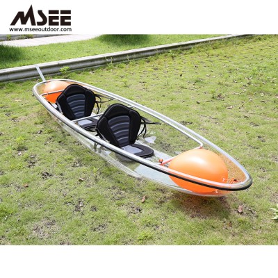 Transparent kayak paddle polycarbonate inflatable transparent rigid inflatable boats